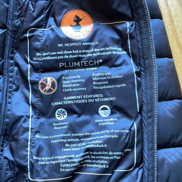 Save the Duck water resistant puffer size large - Picture 12 of 13